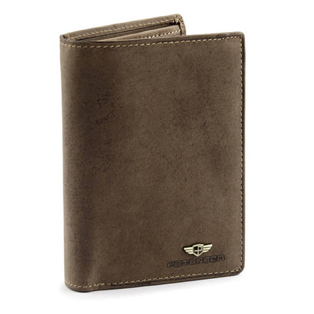 Portfel męski skórzany skóra naturalna  Peterson