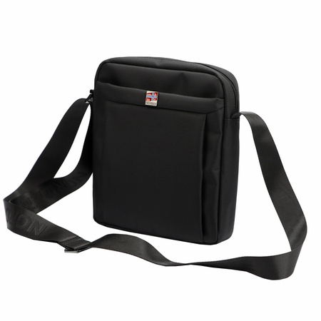 Torba saszetka na ramię męska materiałowa Nordee