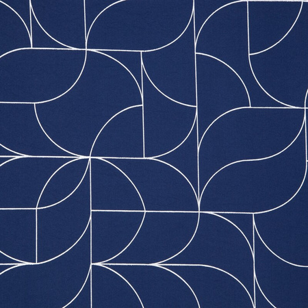 ZASŁONA GOTOWA EVI 140 X 250 CM GRANATOWY