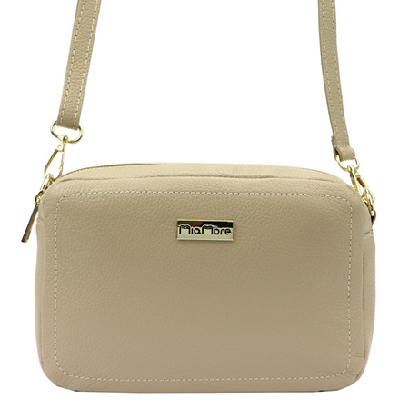 Torebka torebki skórzana skóra naturalna MiaMore damska 