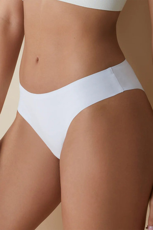 BIKINI 501 bezszwowe figi blanco-biel