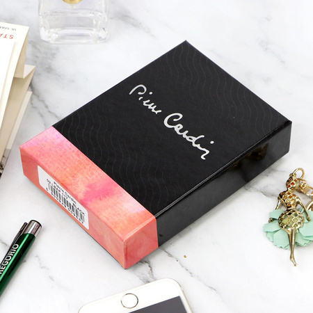 Portfel damski skóra naturalna skórzany Pierre Cardin