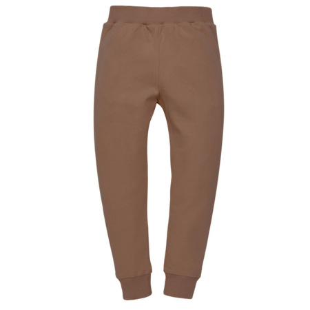 Leginsy SAFARI brązowy 128