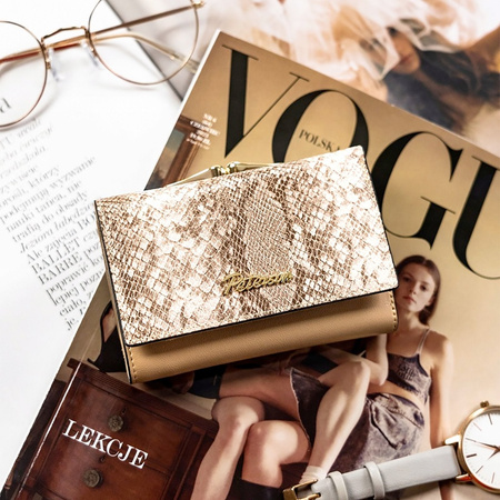 Portfel damski skórzany skóra naturalna  Peterson 