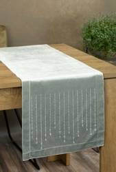 OBRUS ROYAL 3 35 X 140 CM SREBRNY