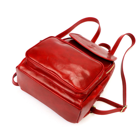 Plecak damski skórzany skóra naturalna Florence