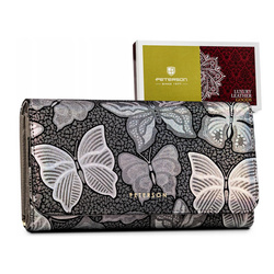 Portfel damski skórzany skóra naturalna  Peterson