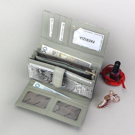 Portfel damski skórzany skóra naturalna Patrizia