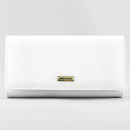 Portfel damski skórzany skóra naturalna Gregorio