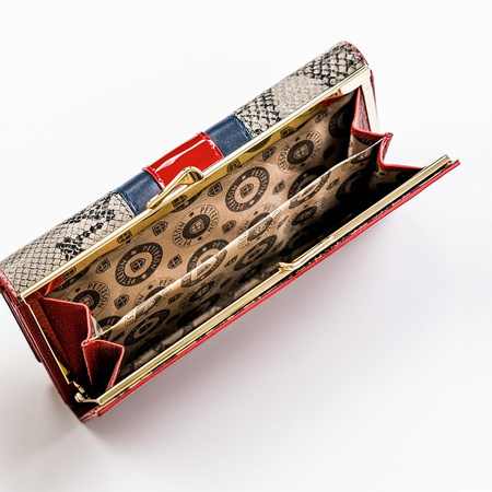 Portfel damski skórzany skóra naturalna  Peterson