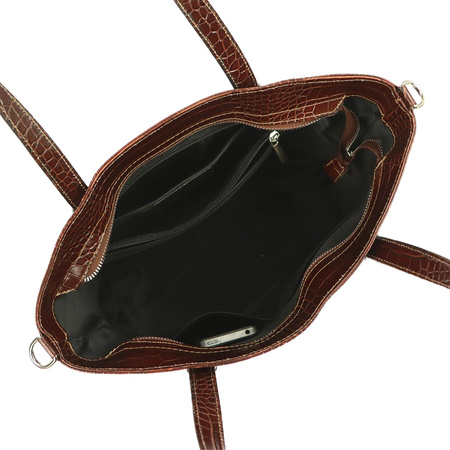 Torebka torebki skórzana skóra naturalna MiaMore damska