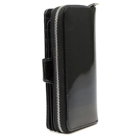 Portfel damski skóra naturalna + skóra ekologiczna Pierre Cardin