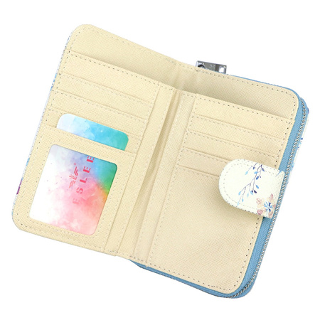 Portfel damski skórzany skóra ekologiczna Esiee 