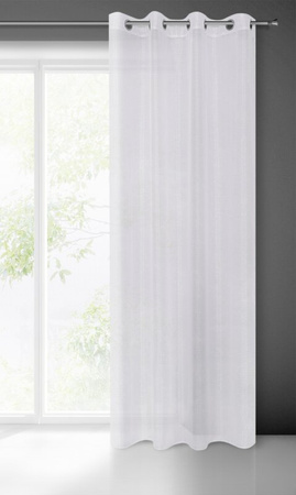 ZASŁONA GOTOWA EMMA 140 X 250 CM BIAŁY