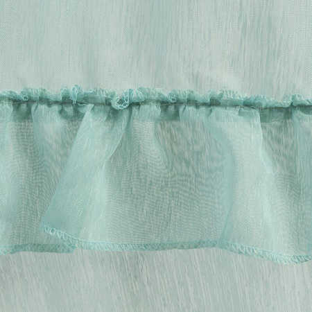 FIRANA GOTOWA LORENA NA TAŚMIE 140X270 CM MIĘTOWY