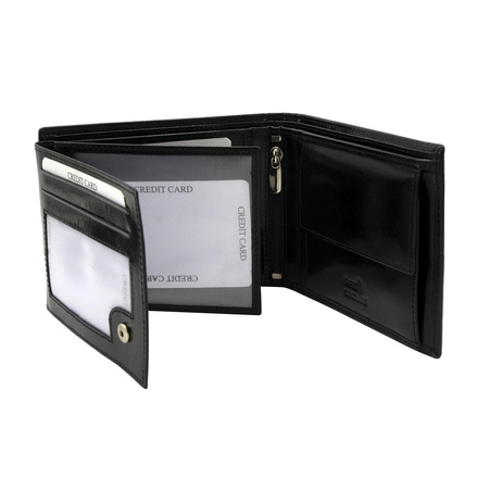 Portfel męski skórzany skóra naturalna Rovicky 