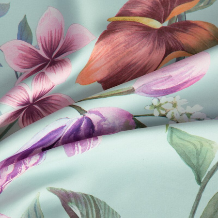 ZASŁONA GOTOWA ALIA NA TAŚMIE 140 X 270 CM FIOLETOWY