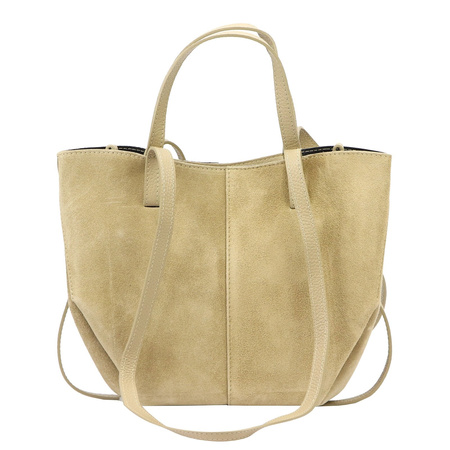 Torebka torebki skórzana damska skóra naturalna Luka