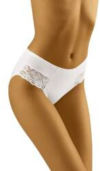 Majtki Figi Wolbar Eco-Yo Koronka biały L