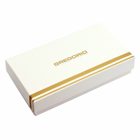 Portfel damski skóra naturalna skórzany Gregorio