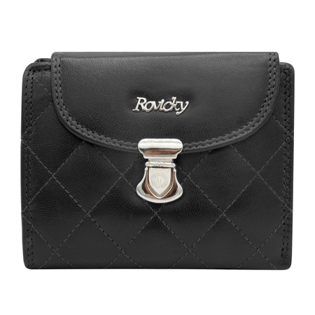 Portfel damski skórzany skóra naturalna Rovicky 