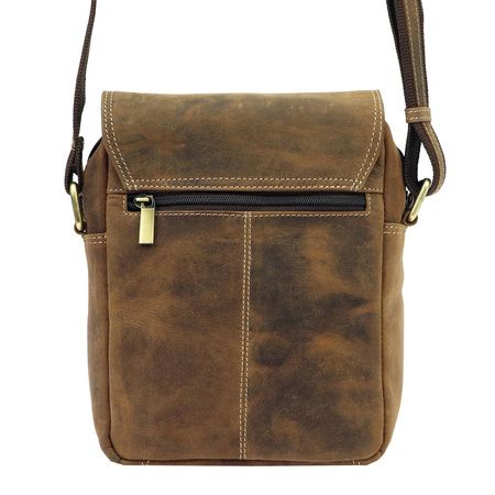 Torba saszetka na ramię męska skórzana skóra naturalna Nordee 