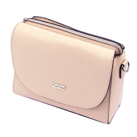 Torebka torebki skórzana skóra naturalna MiaMore damska 