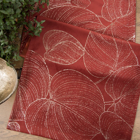 OBRUS BLINK 16 35 X 220 CM CEGLASTY