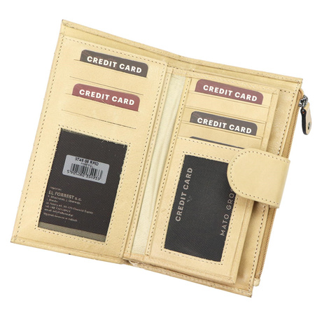 Portfel damski skórzany skóra naturalna Mato Grosso 