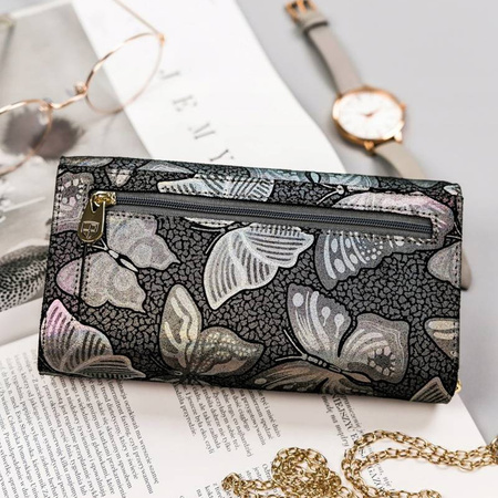 Portfel damski skórzany skóra naturalna  Peterson 