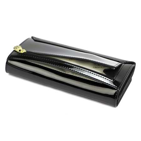 Portfel damski skórzany skóra naturalna Gregorio