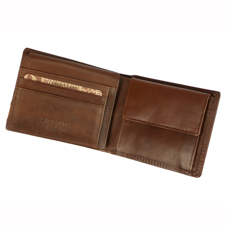 Portfel męski skórzany skóra naturalna Roncato 