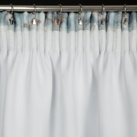 ZASŁONA GOTOWA GRACJA NA TAŚMIE 140 X 270 CM STALOWY