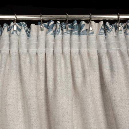 ZASŁONA GOTOWA LENNY NA TAŚMIE 140 X 270 CM NATURALNY