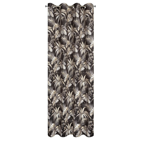 ZASŁONA GOTOWA MAGI 140 X 250 CM CZARNY