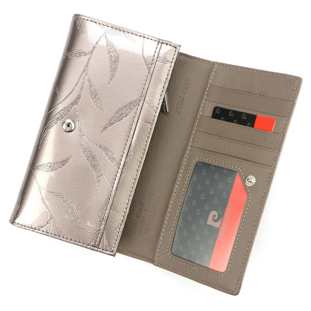 Portfel damski skórzany skóra naturalna Pierre Cardin 