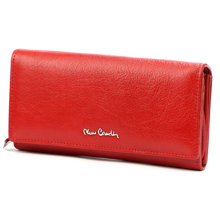 Portfel damski skórzany skóra naturalna Pierre Cardin