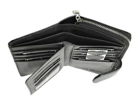 Portfel damski skórzany skóra naturalna Gregorio 