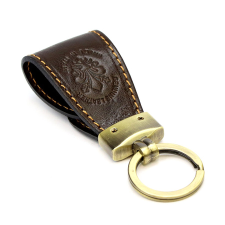 Elegancki Skórzany brelok do kluczy od Florence
