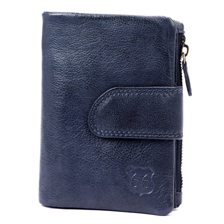 Portfel damski skórzany skóra naturalna Route 66 