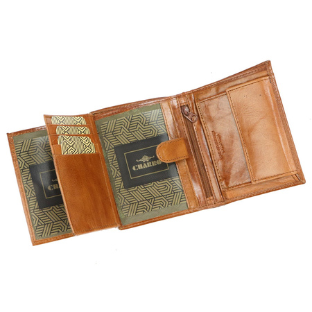 Portfel męski skórzany skóra naturalna Charro 