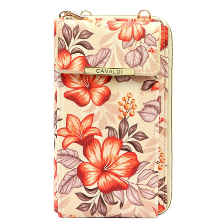 Portfel damski skórzany skóra ekologiczna Cavaldi 