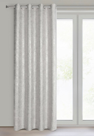 ZASŁONA GOTOWA BLANKA 140 X 250 CM SREBRNY