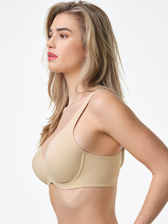 393 Biustonosz Soft, nudo/cielisty