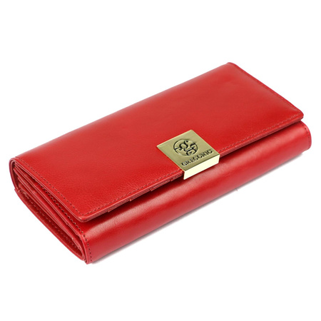 Gregorio portfel skóra naturalna licowa czarny GS-102 - kobieta