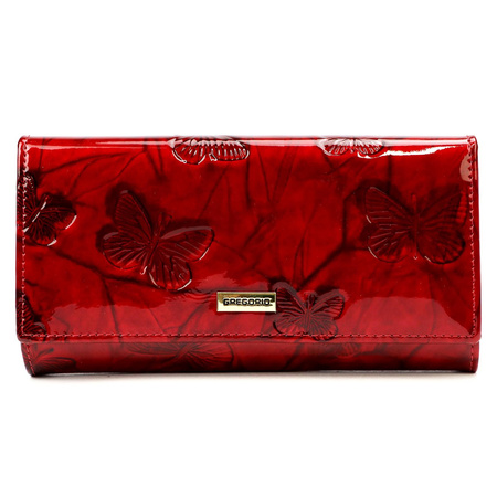 Portfel damski skórzany skóra naturalna Gregorio 