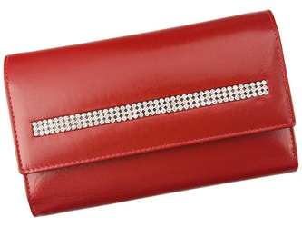 Portfel damski skórzany skóra naturalna Rovicky