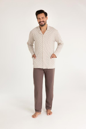 Piżama 486 2XL-3XL rozpinana