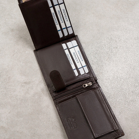 Portfel męski skórzany skóra naturalna Wild 