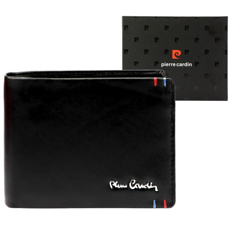 Portfel męski skórzany skóra naturalna Pierre Cardin